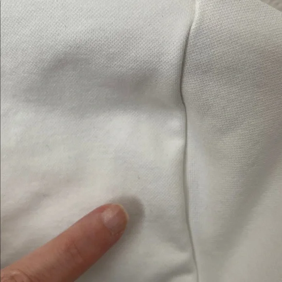 New NWT aerie offline white crop long sleeve athletic top S - Picture 6 of 7